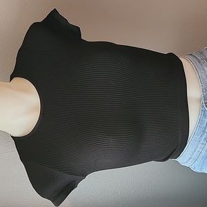Urban Outfitters Black Crop Top